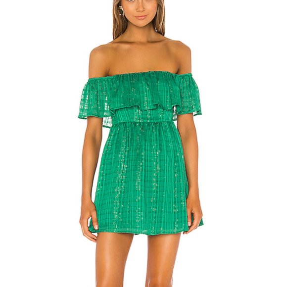 Lovers + Friends Dresses Lovers Friends Peter Mini Dress In Kelly